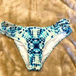 Hollister tie dye bikini bottoms